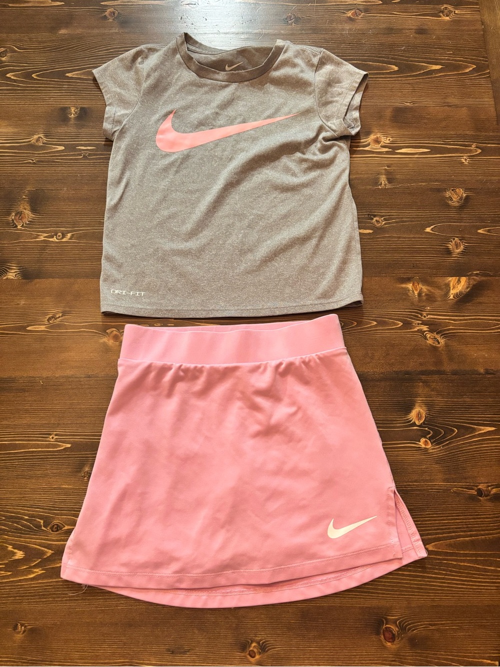 Nike Girls' Pink Dri-FIT Athletic Top